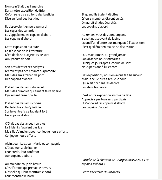 A g 2025 les copains d abord