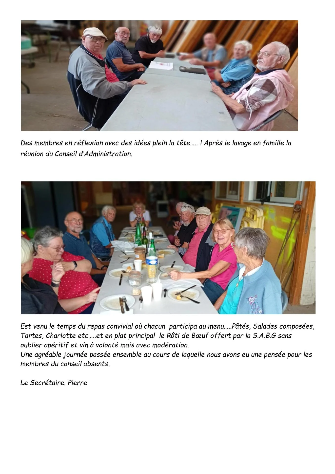 Le lavage des mangeoires et gobelets 2025 2